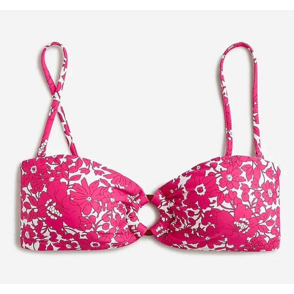 J Crew NWT size 2XL bandeau swim top plus size